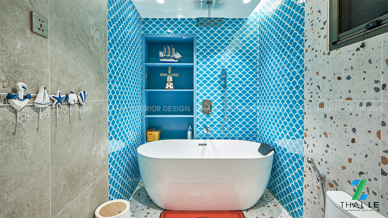 Thi công nội thất căn hộ H17.05 The Peak Q7 - 220M2